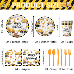 Oigco construction 7-inch plates ideal for snacks and dessert portions.