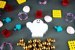 Oink Games DroPolter table-top chaos captured in fast rounds.