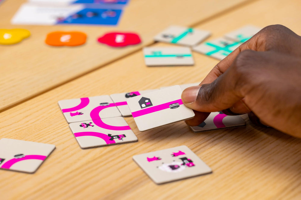 Oink Games Nine Tiles Panic quick setup for easy, accessible gameplay.