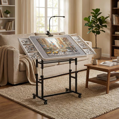 OIRBOEUS puzzle table assembly kit ensures quick setup and lasting use.