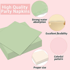 Oitnlaughter nude 7in plates provide a clean, coordinated base for appetizers.