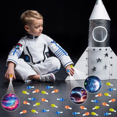 Oitnlaughter space finger lights with solar-system theme brighten classroom activities and prizes.