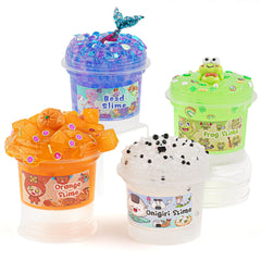 Okaybee slime gift idea for birthdays and parties.