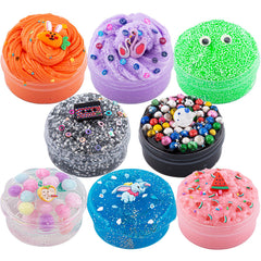 Okaybee slime variety pack 8 textures for creative play and sensory exploration