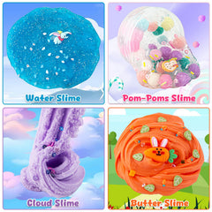 Okaybee water slime clear smooth and stretchy for calm, mess-friendly play