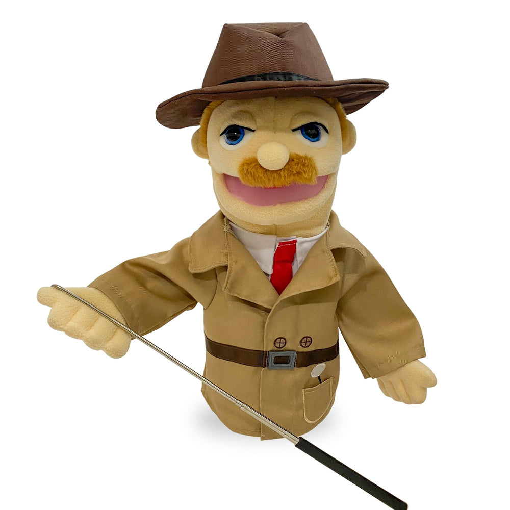 okegztoa 16inch puppet with mouth control for expressive storytelling