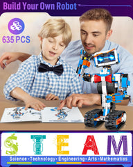 okk STEM Robot assembly steps guide easy setup and learning.