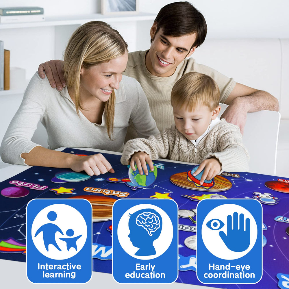 OKOOKO solar system board moon piece for imagined lunar missions and bedtime stories