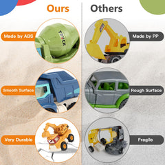 Olbyefly cement mixer toy with spinning drum for interactive mixing play.
