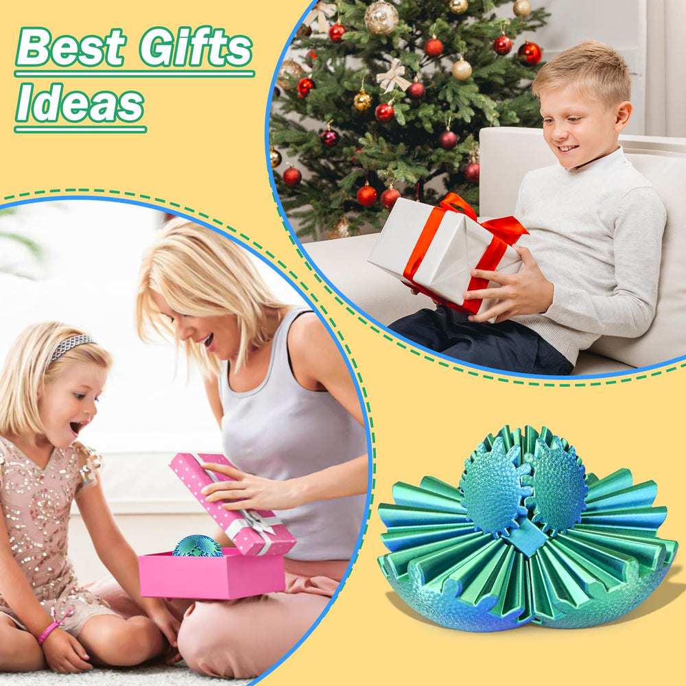 Olee Odee Gear Sphere rotates slowly to help focus and calm.