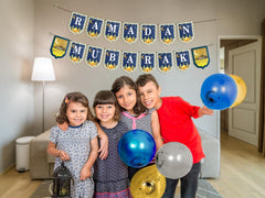 OLEEK ramadan banner and lights for easy decor expansion.