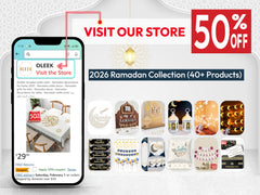 OLEEK ramadan table decorations enhance dining spaces.