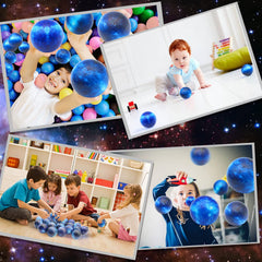 Oleitodh 2.5-inch stress ball supports finger agility for kids and adults.