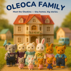 OLEOCA kettle for cozy tea-time pretend play