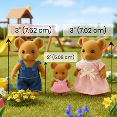 OLEOCA Oakridge Bibi mouse pup invites gentle storytelling with cuddly flocking.