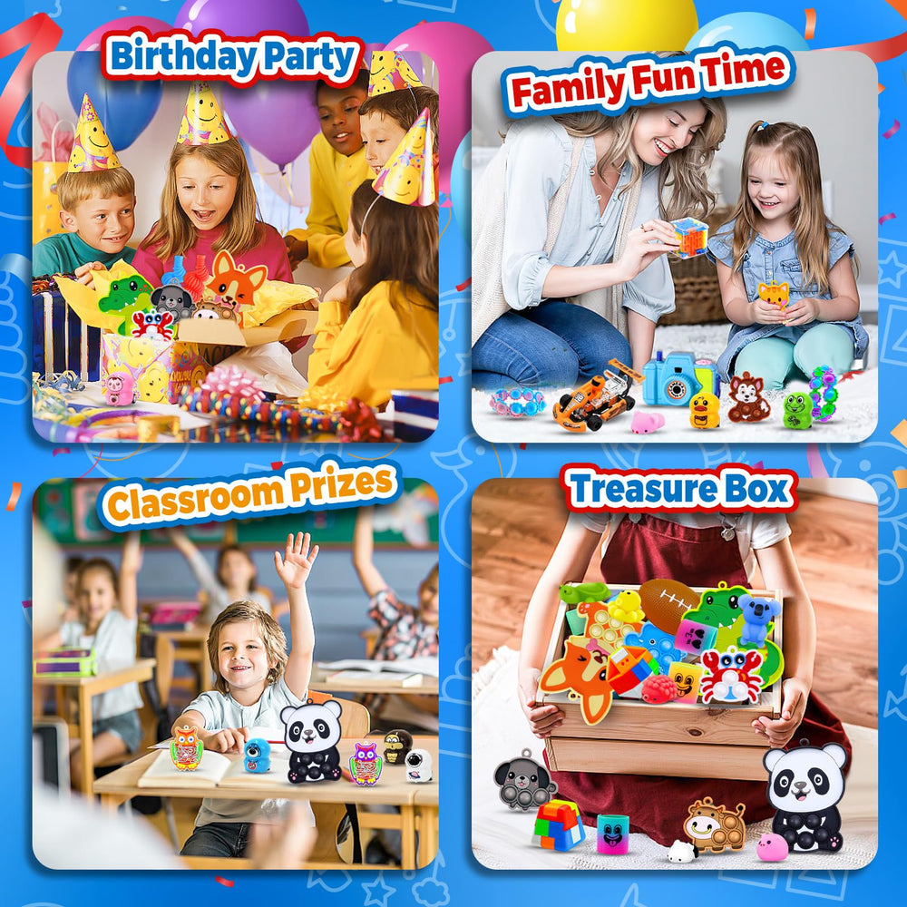 Olganicor goodie bag stuffer collection for birthdays and events.