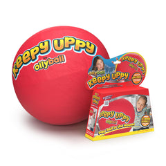 Ollyball Keepy Uppy close-up of KrunchCOR bladder for indoor play