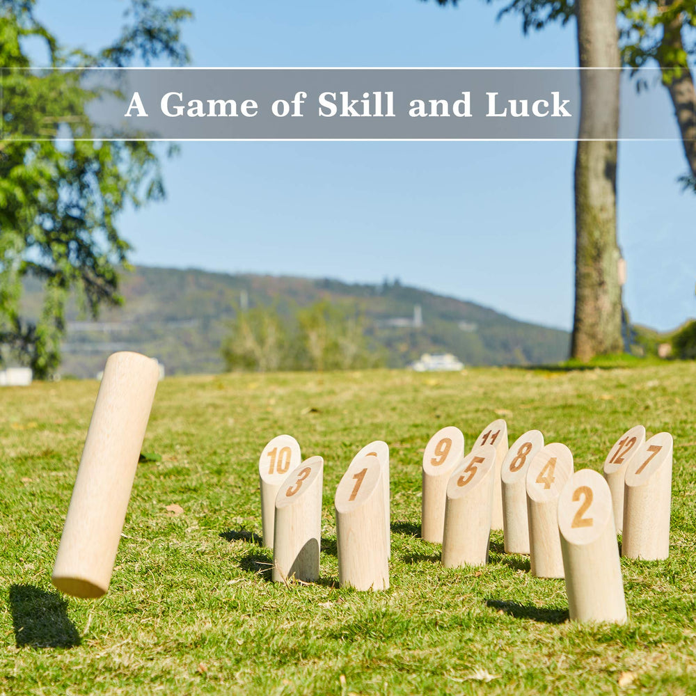 OLSA game set displayed on lawn for casual adults and friends outdoor play.
