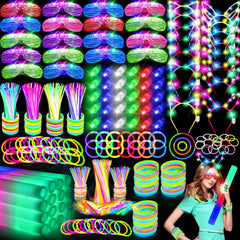 OLUPP glow party supplies full set for vibrant celebrations and easy coordination
