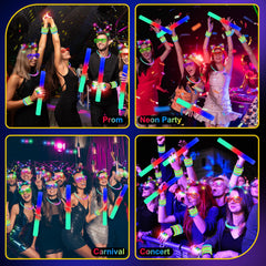 OLUPP bulk glow sticks 200pcs for bulk party lighting and decor
