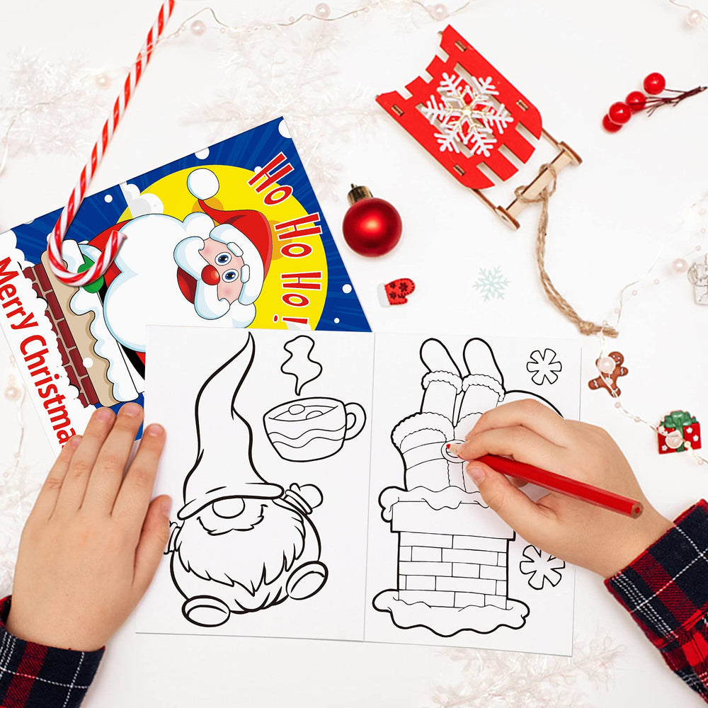 Omgouue 5x7-inch coloring books with durable card stock for lasting sessions.