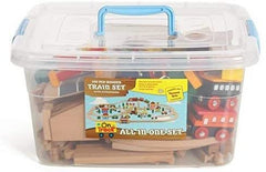 On Track USA clear container packaging keeps pieces organized after play.