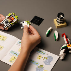 Onederbkk 396-piece horror figure set with clear step by step guide.