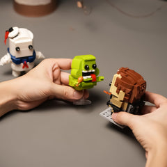 Onederbkk Halloween Ghost Action Figure Building Set showing three figures ready for display.