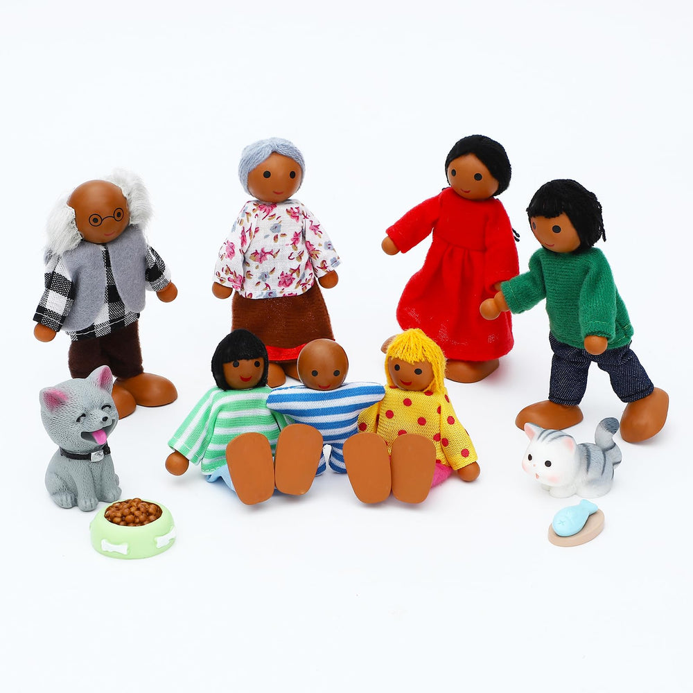 ONEST baby figure adding warmth to dollhouse family scenes