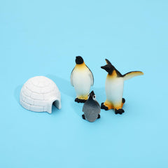 ONEST hand-painted Arctic penguin figures with lifelike details for storytelling