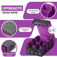 Oneyus MTG Card Storage Box removable dividers help customize sections for quick access.