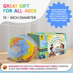 OneZa globe comes in gift-ready packaging for birthdays and holidays