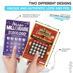 OnlyBP two-design set features $1M and $500K tickets for double fun