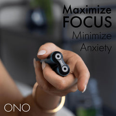 ONO Roller in motion demonstrates frictionless rolling for a smooth sensory experience.