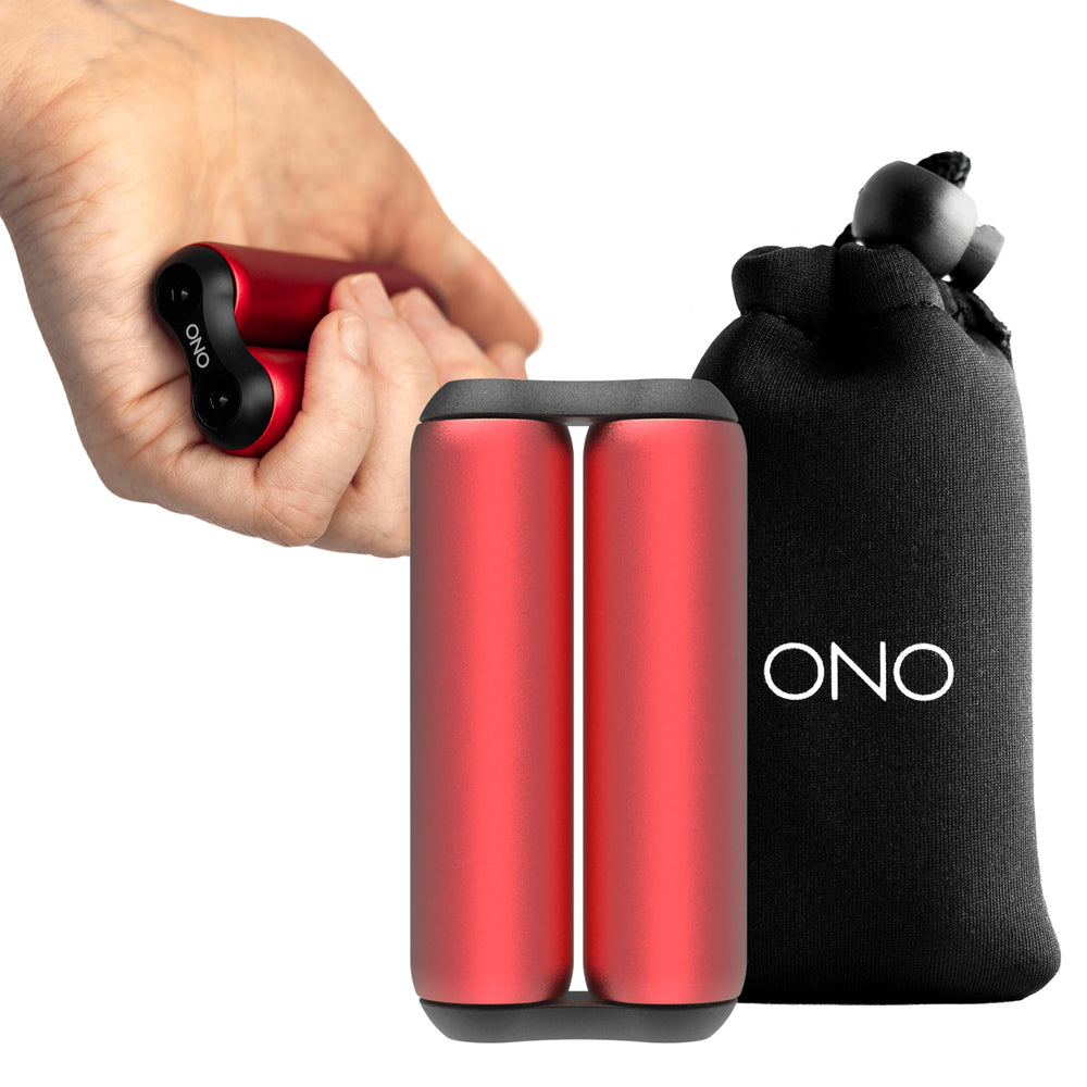 ONO Roller in hand shows smooth rolling for calm focus