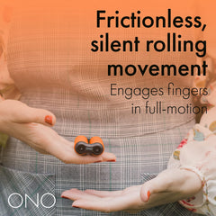 ONO Roller Jr rolling action demonstrates versatile play for calm, focused study.