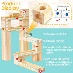 Onshine marble tracks guide marbles through a maze for problem-solving