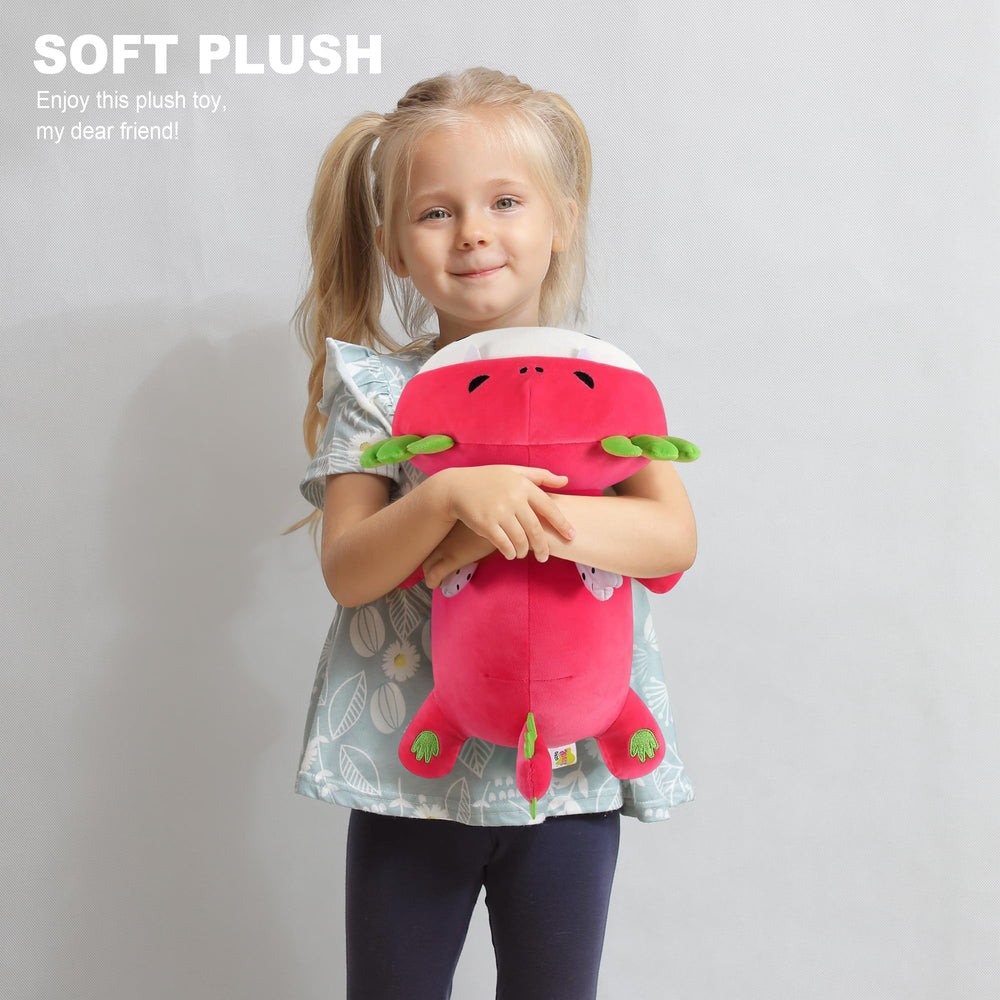 Onsoyours axolotl dragon fruit plush gift-ready packaging, perfect for friends