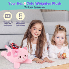 Onsoyours Sakura Cat plush fur texture captured for ultra-soft, cozy cuddle sessions.