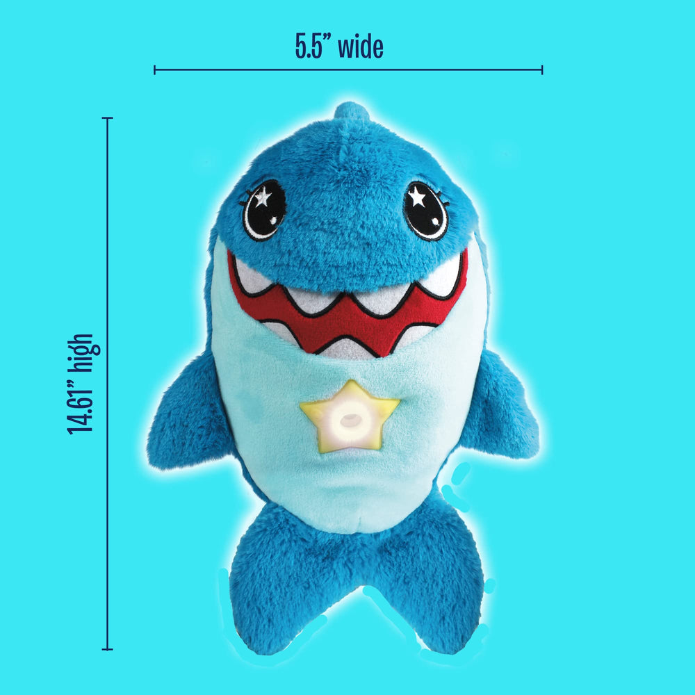 Ontel Star Belly Dream Lites Blue Shark rotating stars fill walls with moving night sky