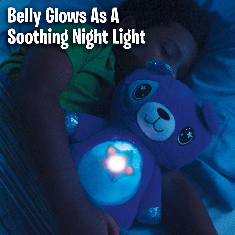 Ontel Star Belly Dream Lites travel-friendly plush for sleepovers.