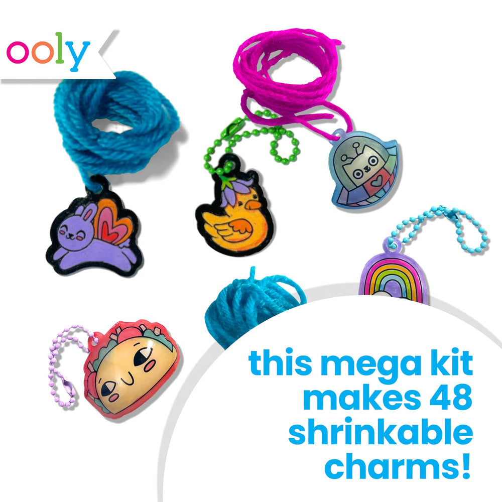 Ooly 74pc kit ball chains for chic charms and keychains