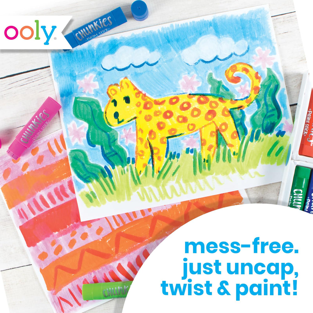 OOLY Chunkies quick-dry formula helps kids finish projects faster