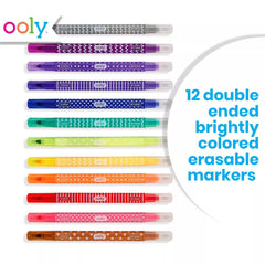 OOLY Make No Mistake markers bright color swatches for quick testing and comparison.