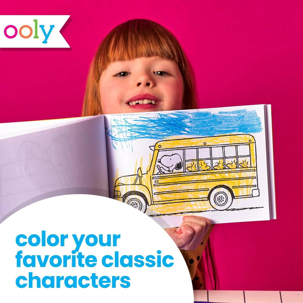 Ooly Peanuts themed pages like Sea Life and Safari, sparking imaginative play.