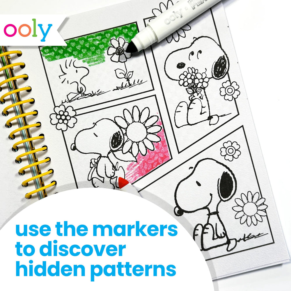 Ooly Peanuts washable markers in a compact 8-pack for mess-free coloring