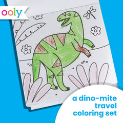 Ooly Travel Art Kit featuring 48 themed pages for engaging travel activities