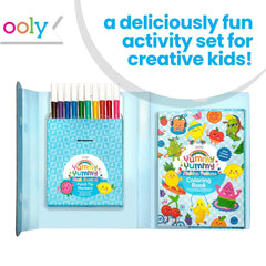 Ooly Yummy Yummy travel case keeps all art supplies organized on the go.
