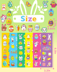 Oomloid Easter stickers for gift boxes and party favors.