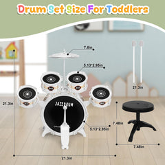 Unboxing and quick assembly of the OoneWiser drum set for parents.